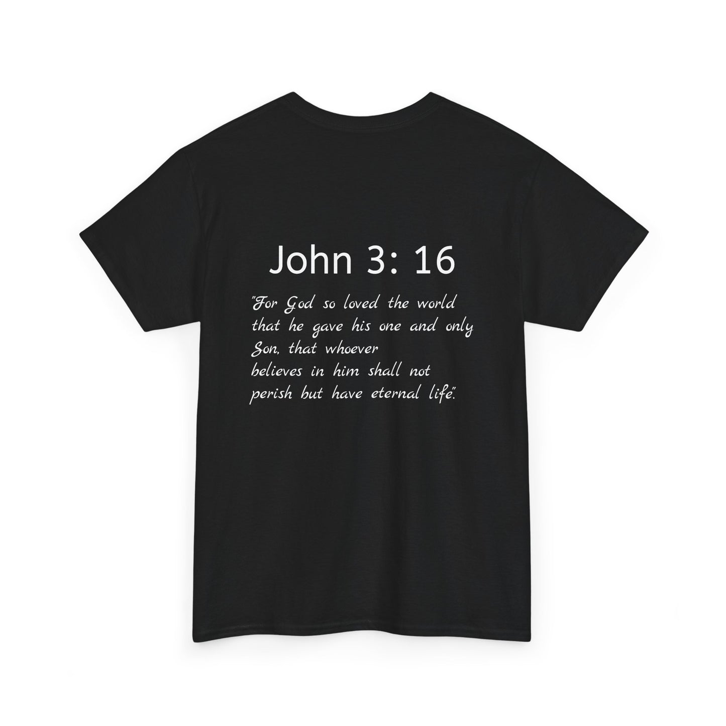 "John 3:16 Cross" Unisex Tee