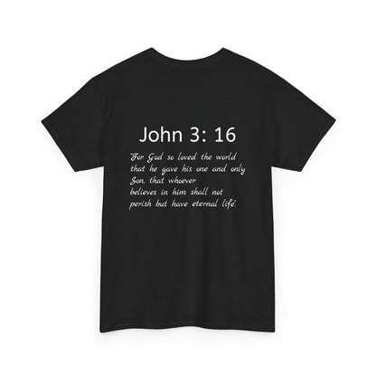 "John 3:16 Cross" Unisex Tee