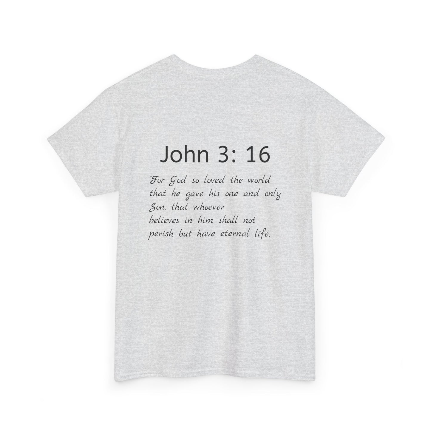 "John 3:16 Cross" Unisex Tee