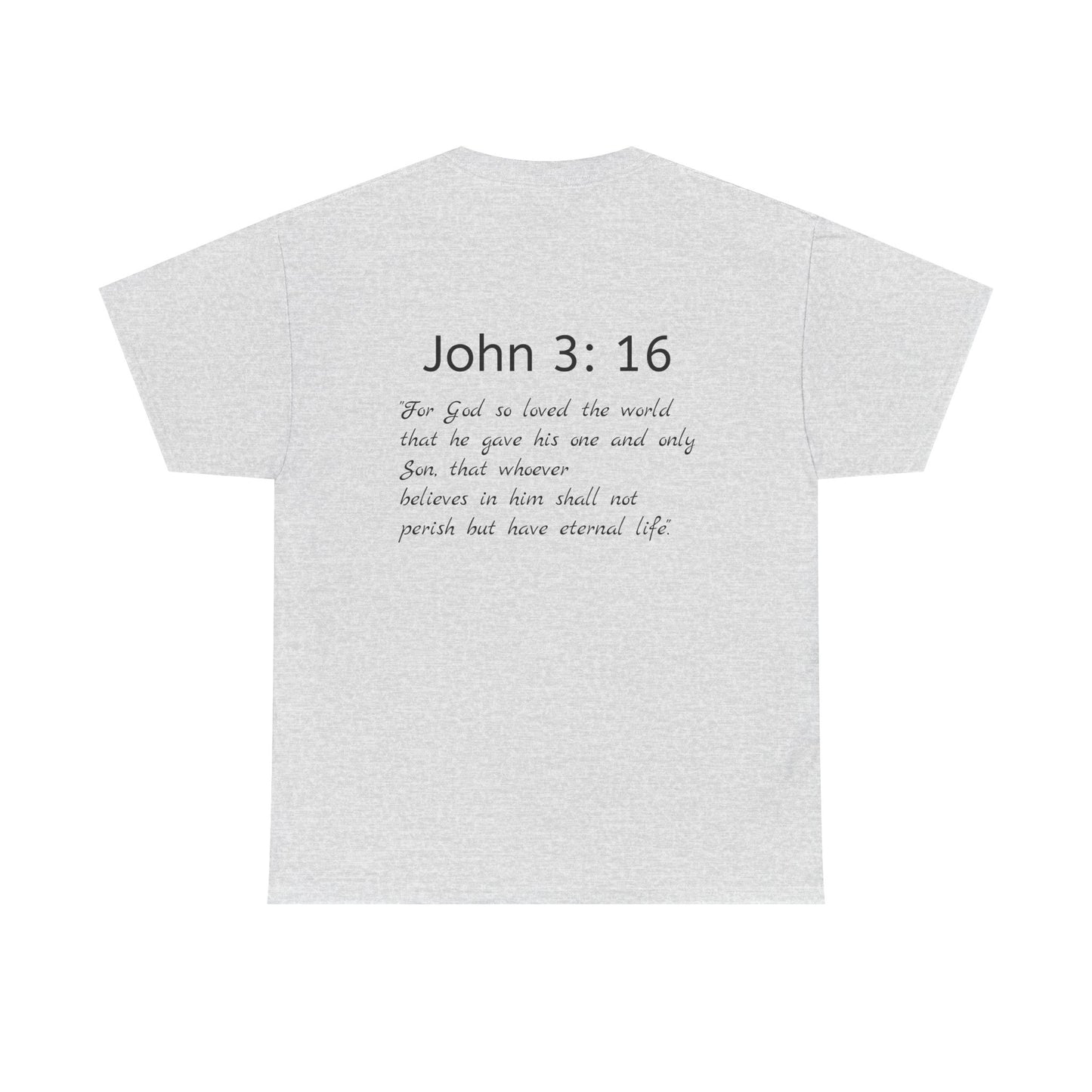 "John 3:16 Cross" Unisex Tee