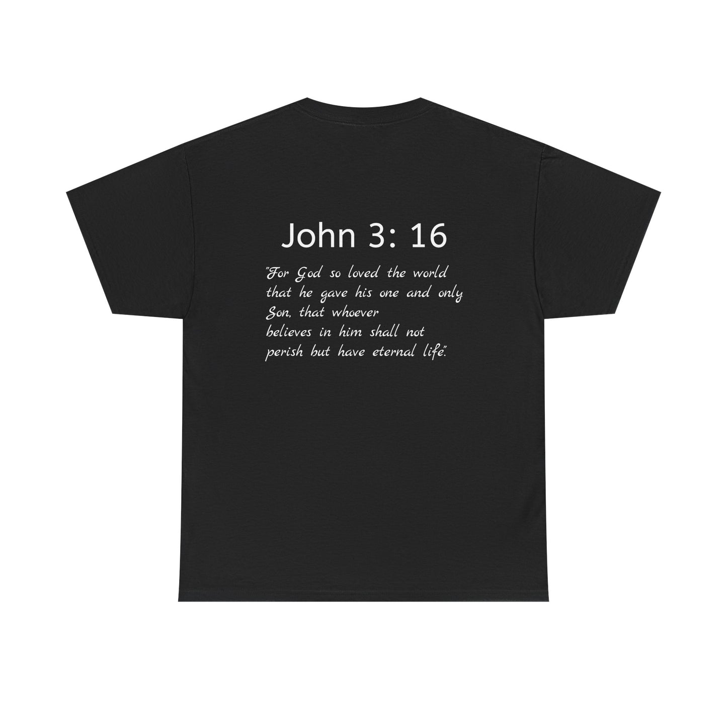 "John 3:16 Cross" Unisex Tee