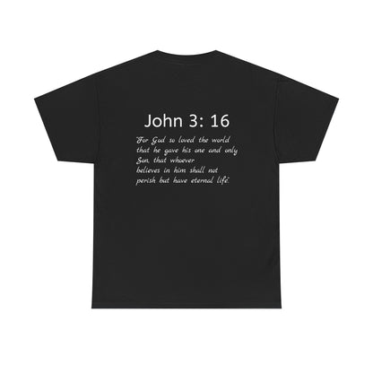 "John 3:16 Cross" Unisex Tee