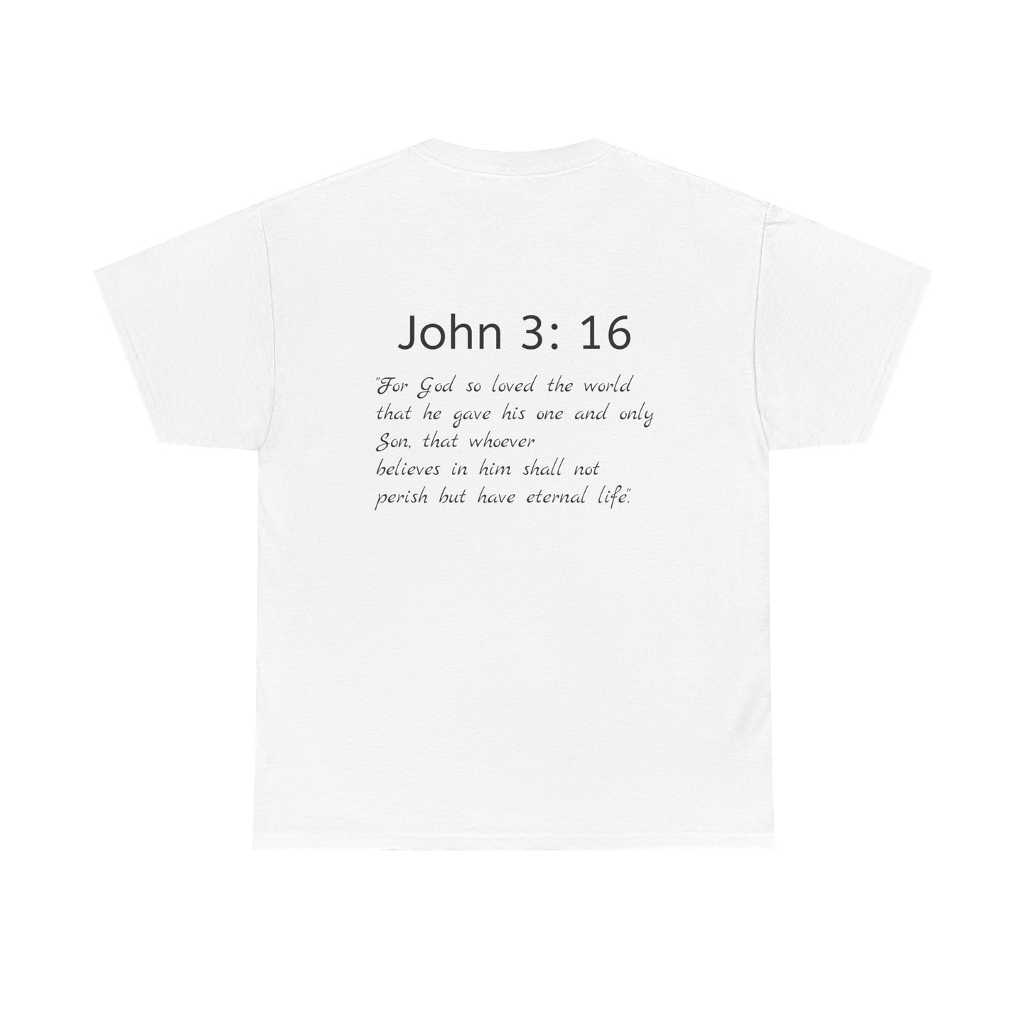 "John 3:16 Cross" Unisex Tee